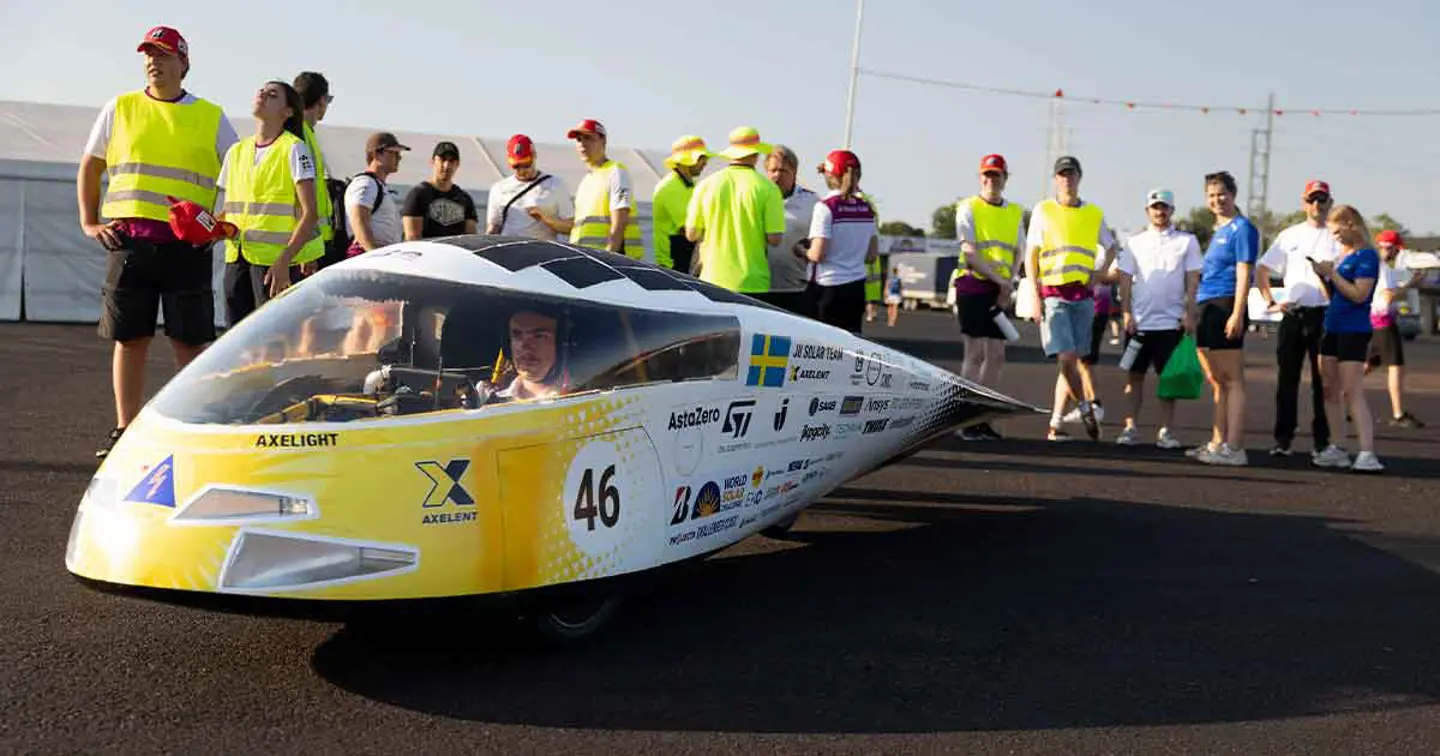 JU Solar Team 2023 in preparazione alla gara